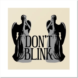 Alert - Weeping Angels - Dont Blink 1 Posters and Art